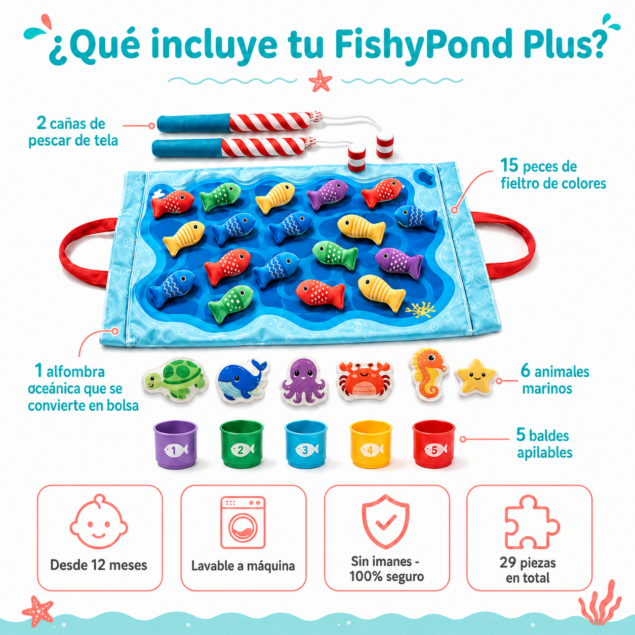 FishyPond — Juego de Pesca Montessori