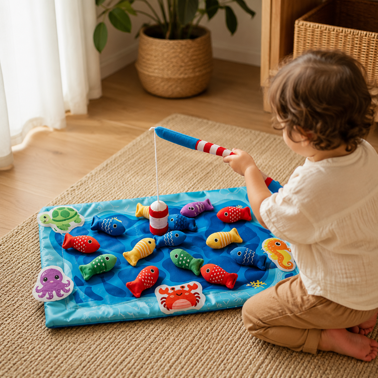 FishyPond ™ — Juego de Pesca Montessori